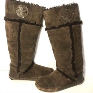 tory sport moccasin boots